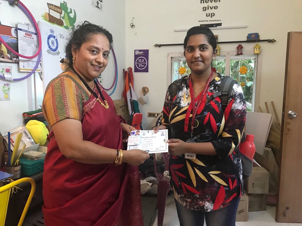 Certificate presentation